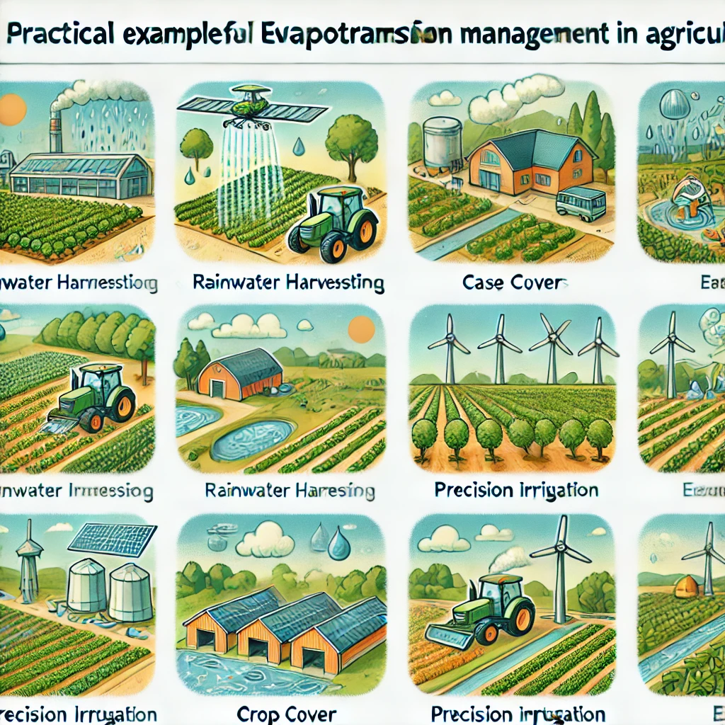Cas d'étude et projets agricoles réussis en gestion de l'évapotranspiration