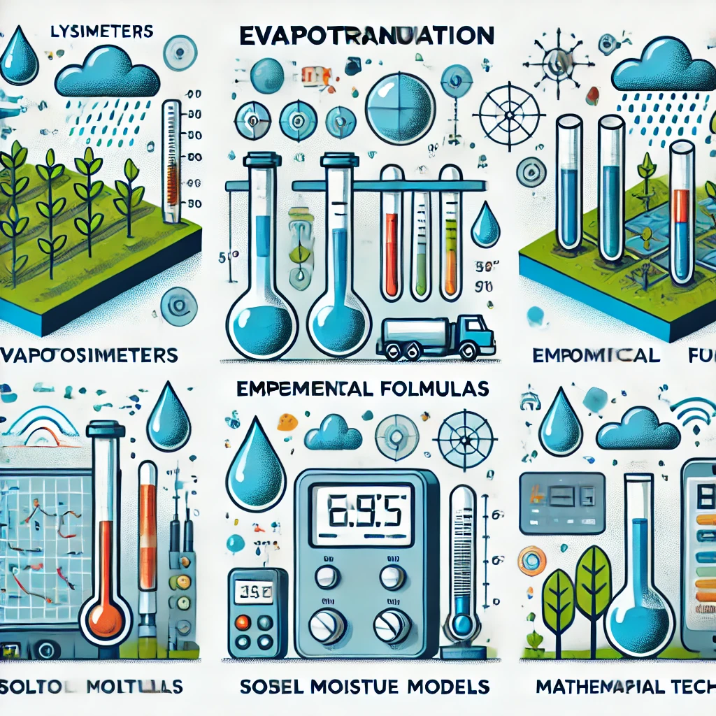 Méthodes de mesure de l'évapotranspiration en agriculture