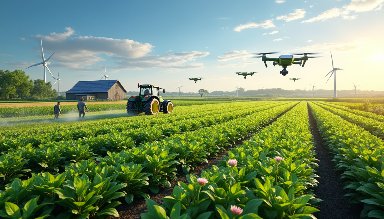 Agriculture modernisée : vers une production durable