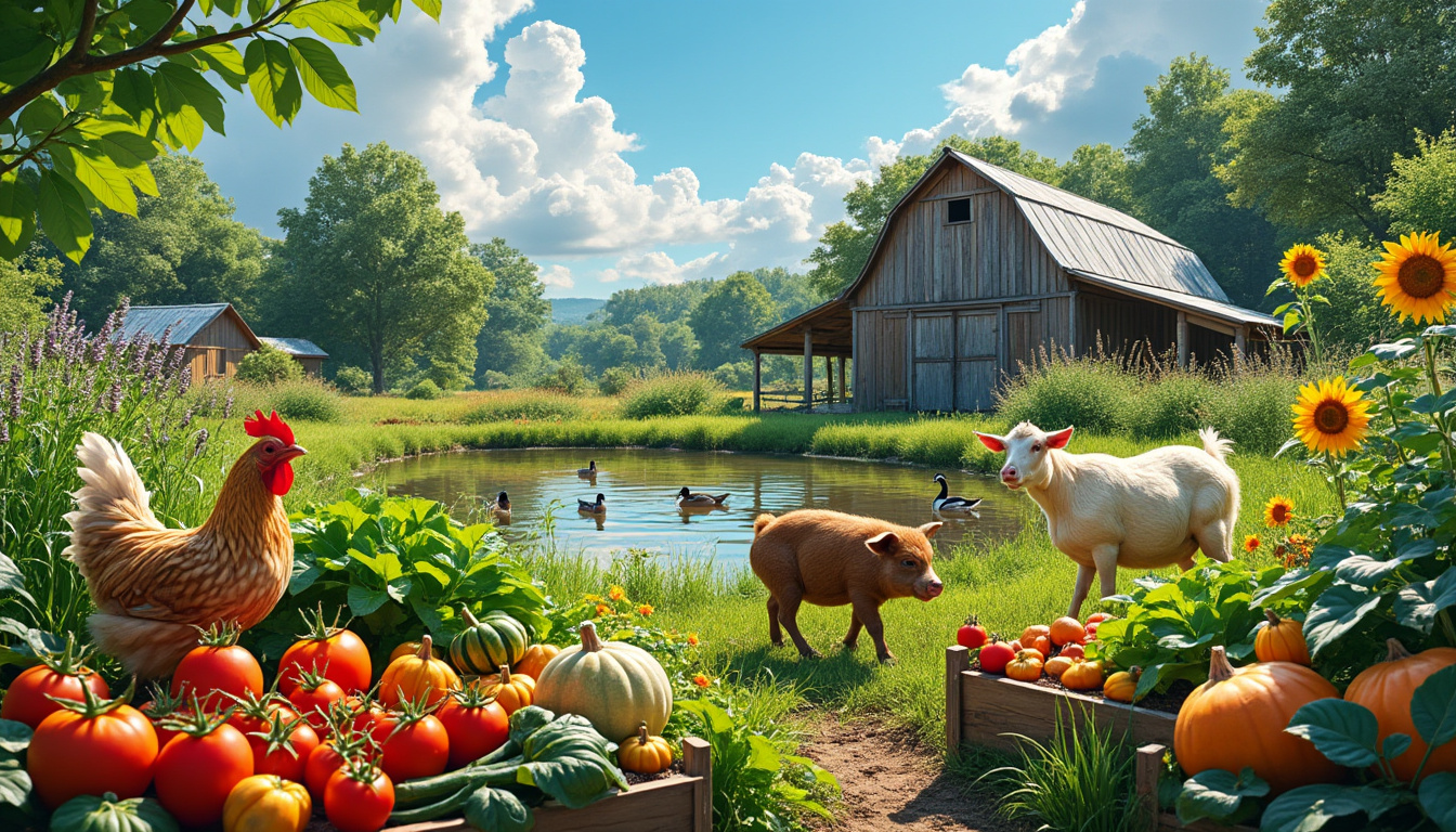 Comment intégrer les animaux dans une ferme permaculturelle