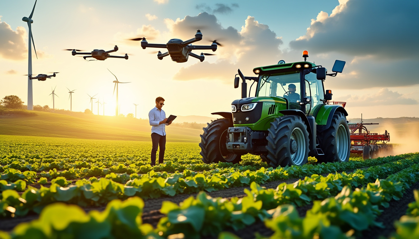 Comment la technologie transforme l’agriculture moderne