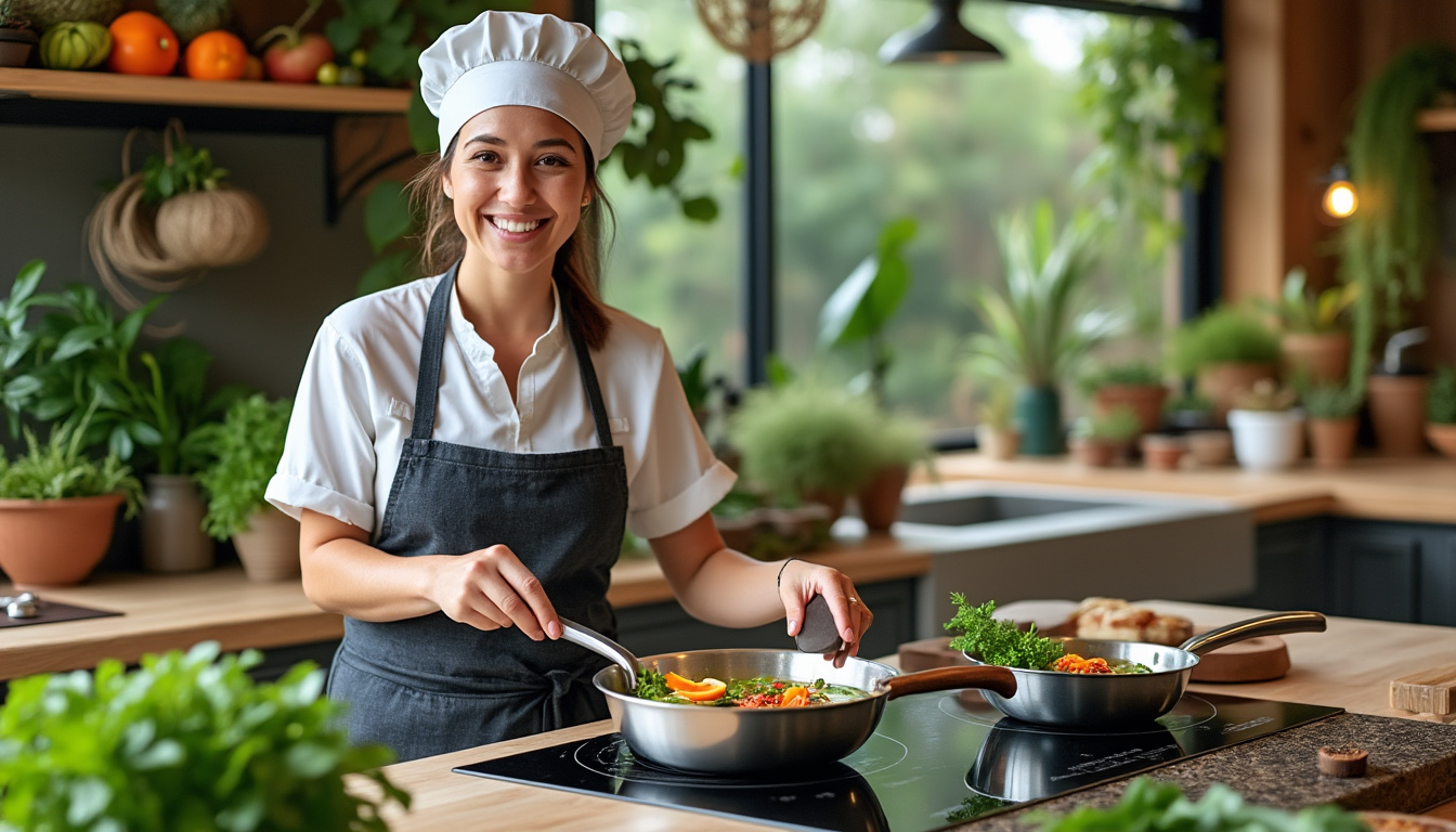 découvrez comment adopter une cuisine durable pour réduire votre empreinte carbone. explorez des astuces pratiques, des recettes éco-responsables et des choix alimentaires qui préservent notre planète tout en régalant vos papilles.