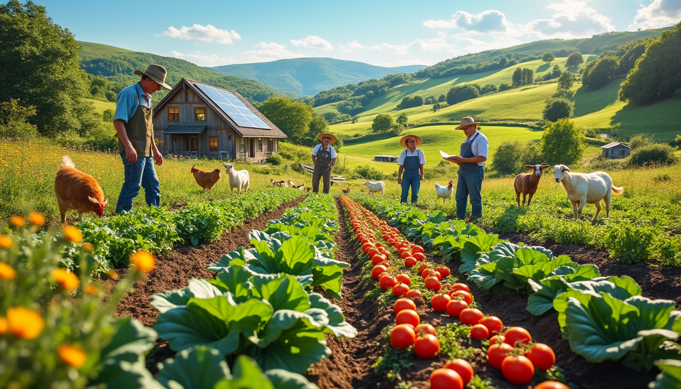 La transition vers une agriculture biologique durable