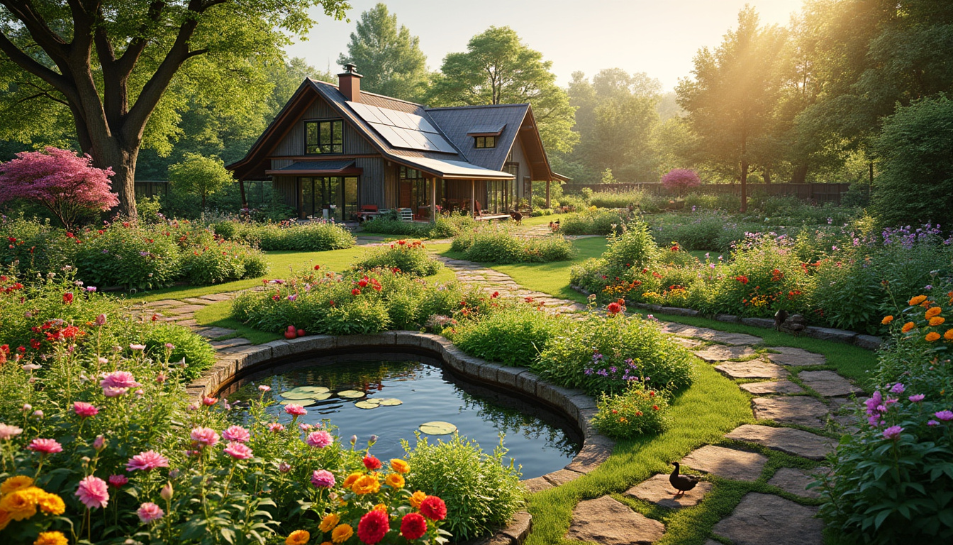 Les différentes zones de la permaculture