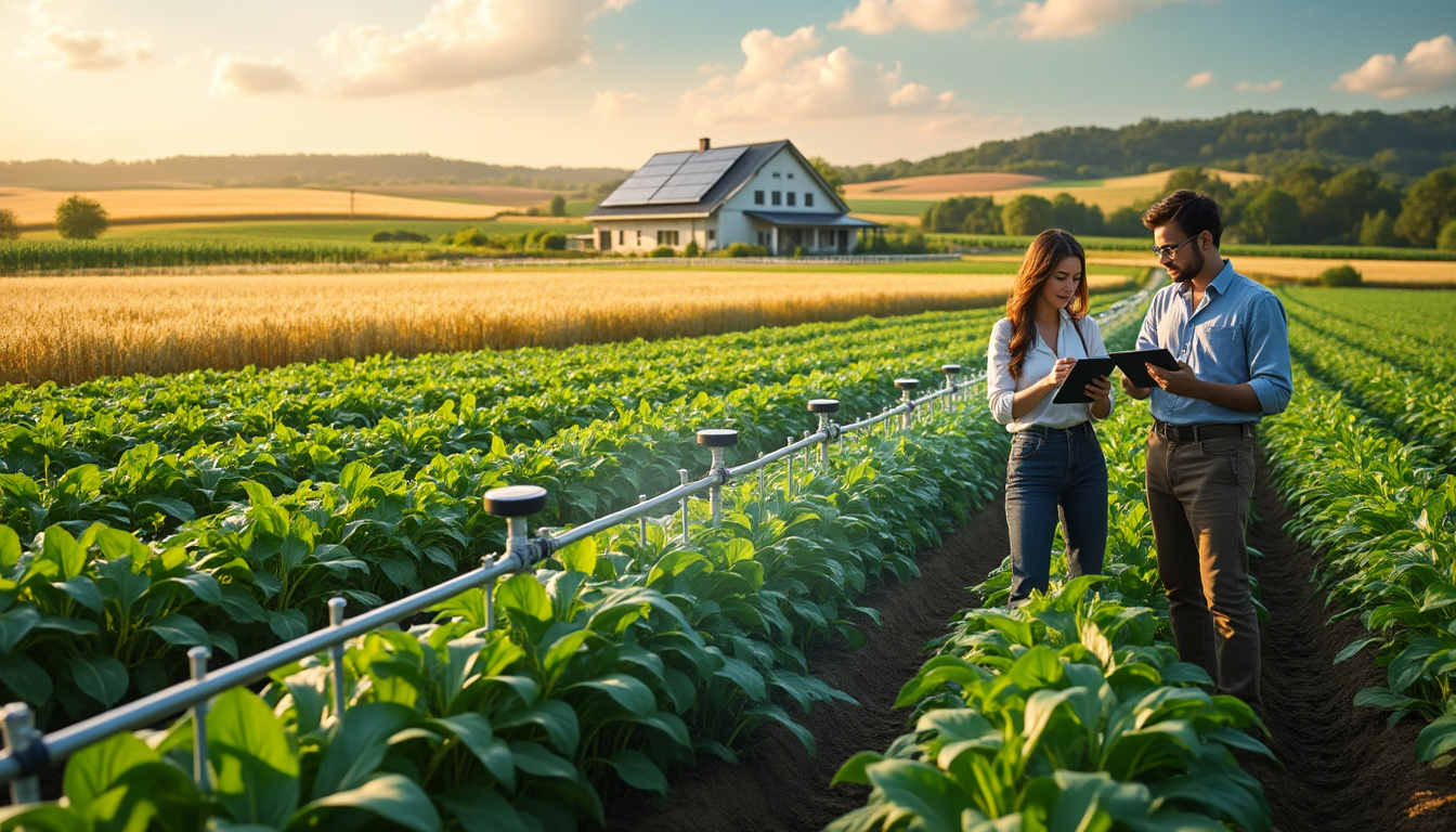 Les systèmes d’irrigation intelligents pour une agriculture moderne