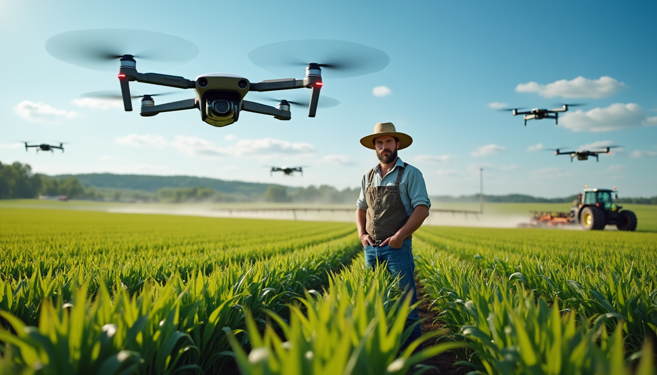 L’impact des drones sur l’agriculture moderne