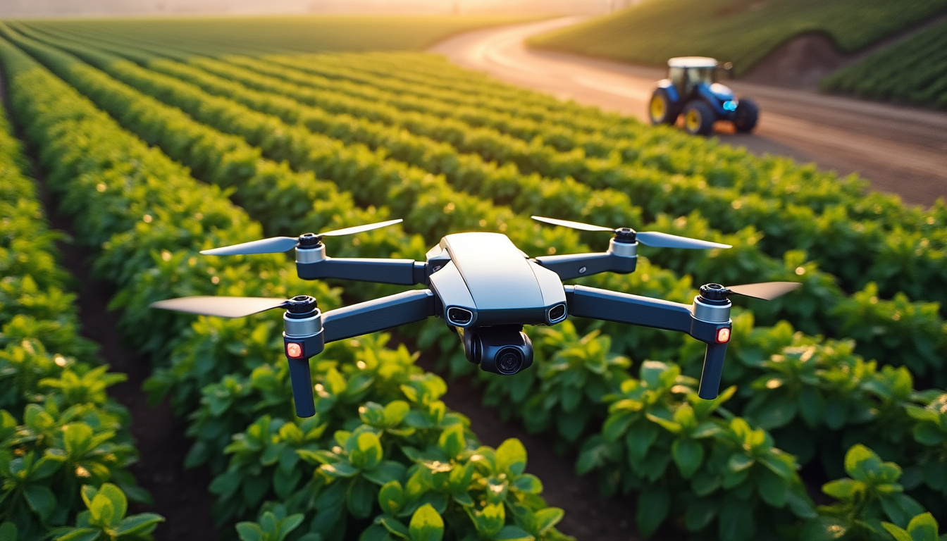 découvrez comment les drones révolutionnent l'agriculture moderne en améliorant la surveillance des cultures, optimisant les rendements et réduisant l'impact environnemental. explorez les technologies innovantes qui transforment les pratiques agricoles et garantissent une production durable.