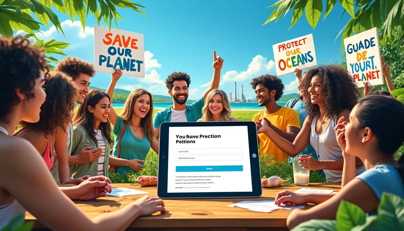 L’impact des pétitions en ligne sur l’activisme écologique