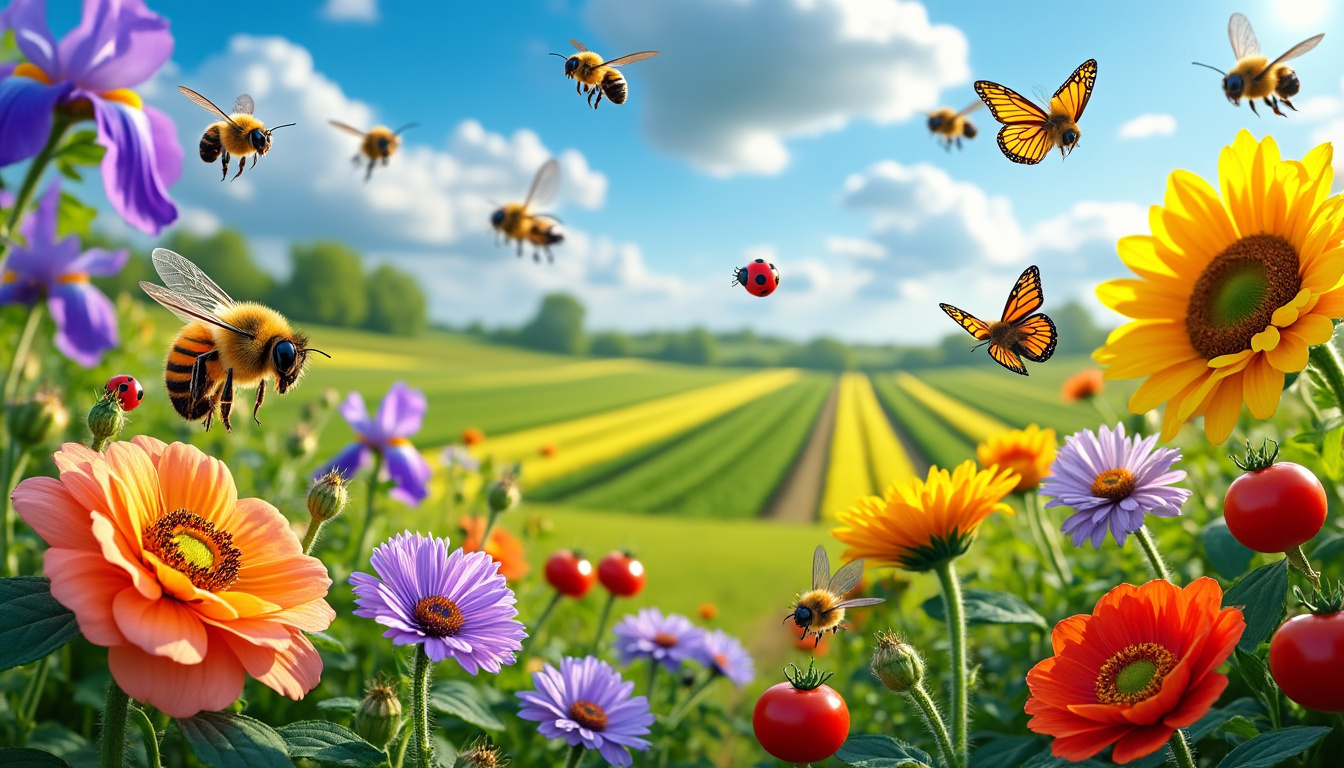 Comment l’agriculture biologique favorise la pollinisation