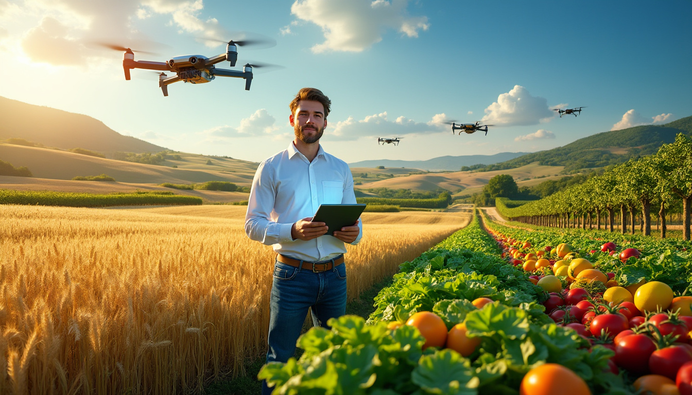 Le futur de l’agriculture face à la technologie