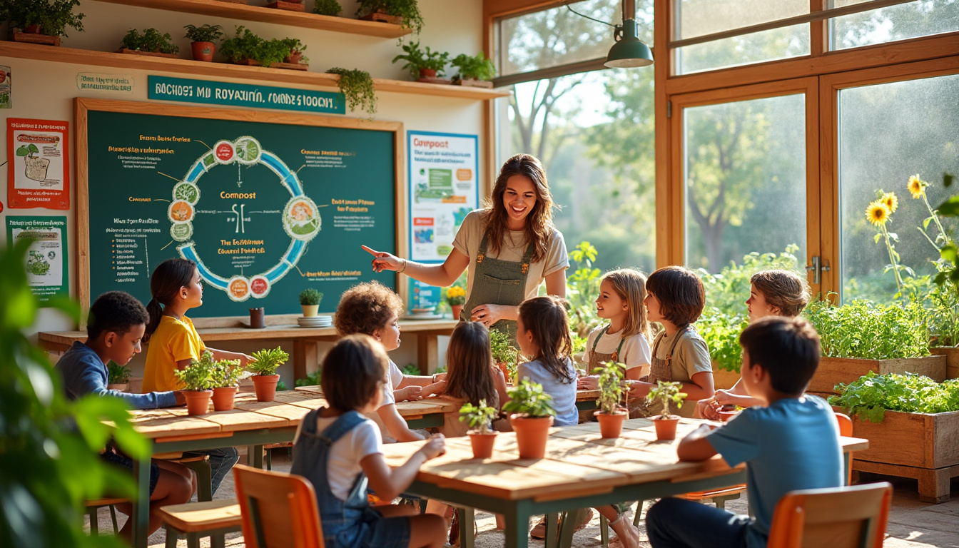 L’éducation à l’agriculture biologique dans les écoles