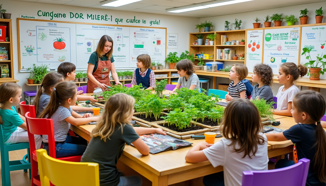 découvrez l'importance de l'éducation à l'agriculture biologique dans les écoles, un apprentissage essentiel pour sensibiliser les jeunes générations à des pratiques agricoles durables et respectueuses de l'environnement.