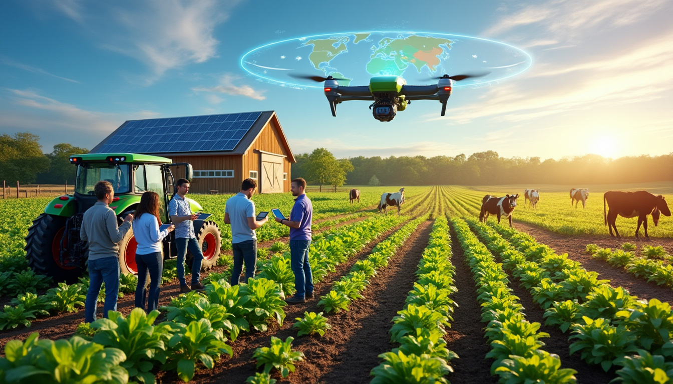 Les avantages des fermes connectées