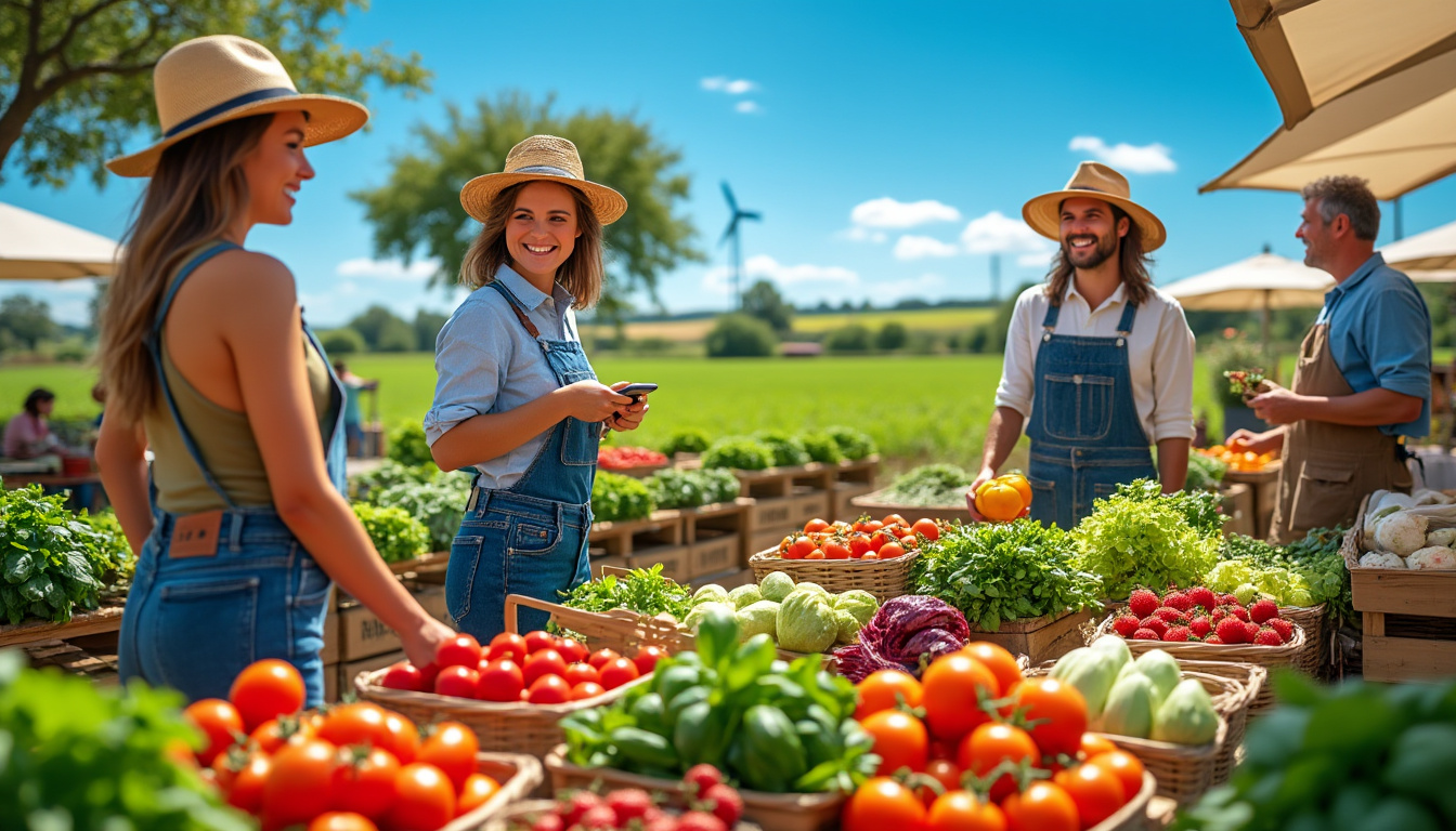 Les circuits courts et l’agriculture biologique