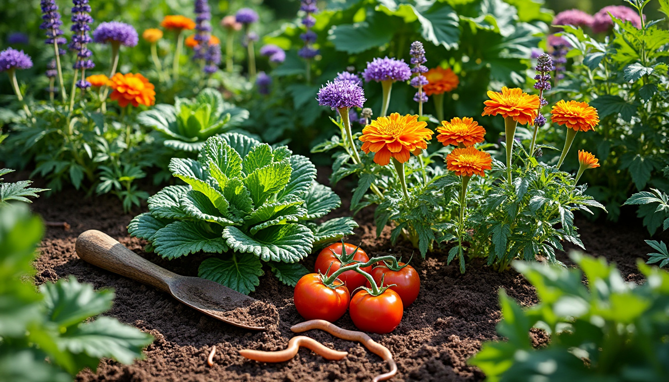 Les plantes compagnes en permaculture