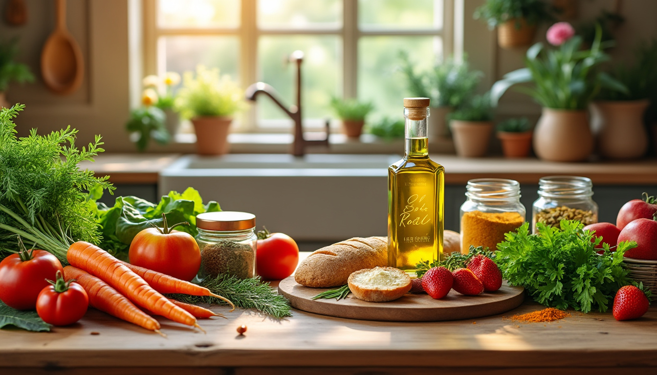 Les recettes à base d’aliments biologiques