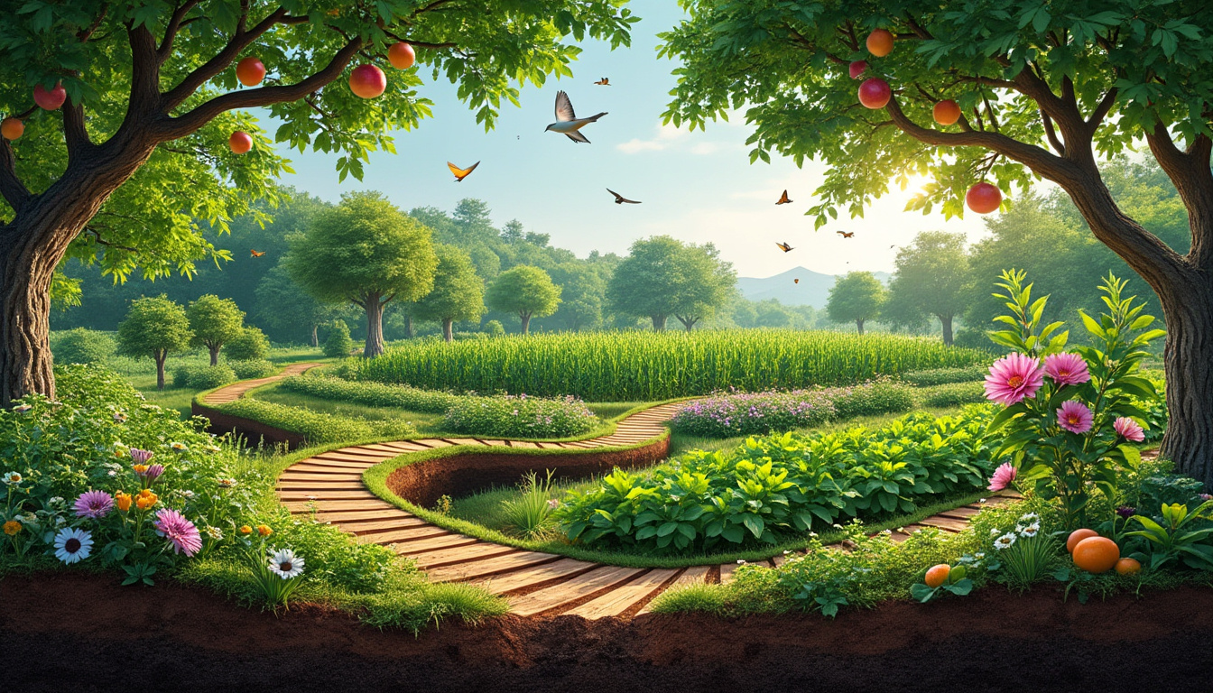 Les systèmes agroforestiers en permaculture