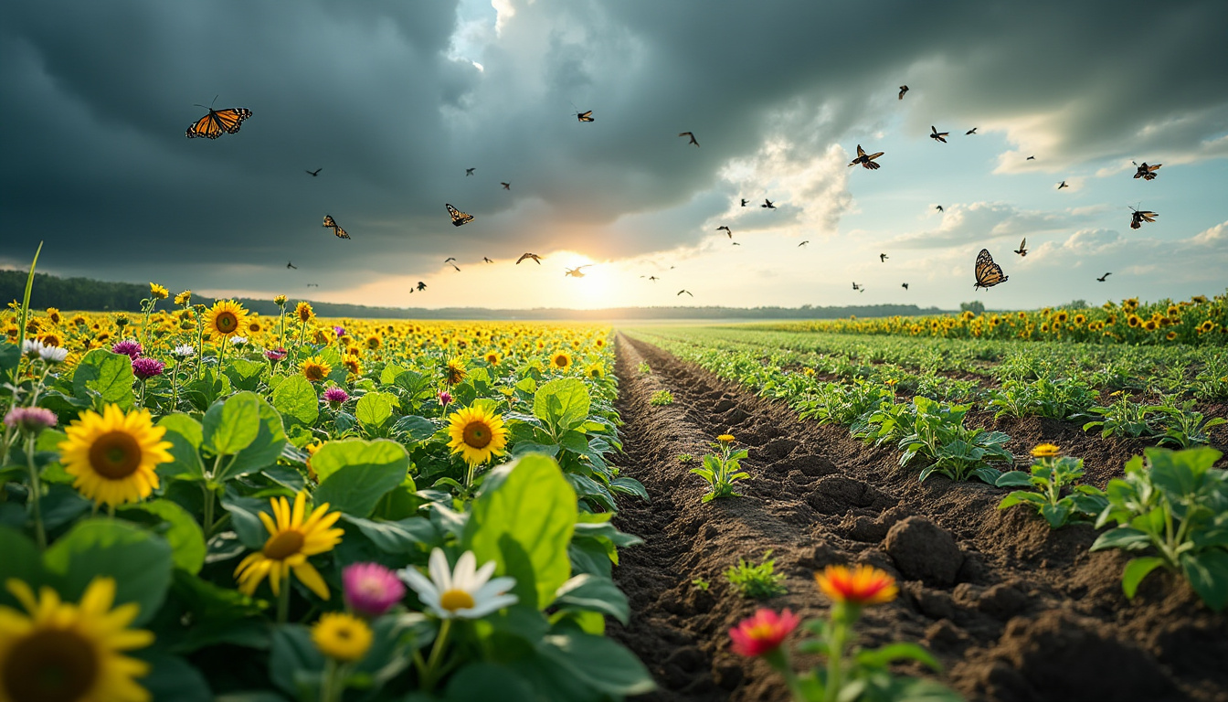 L’impact des pesticides sur l’agriculture biologique