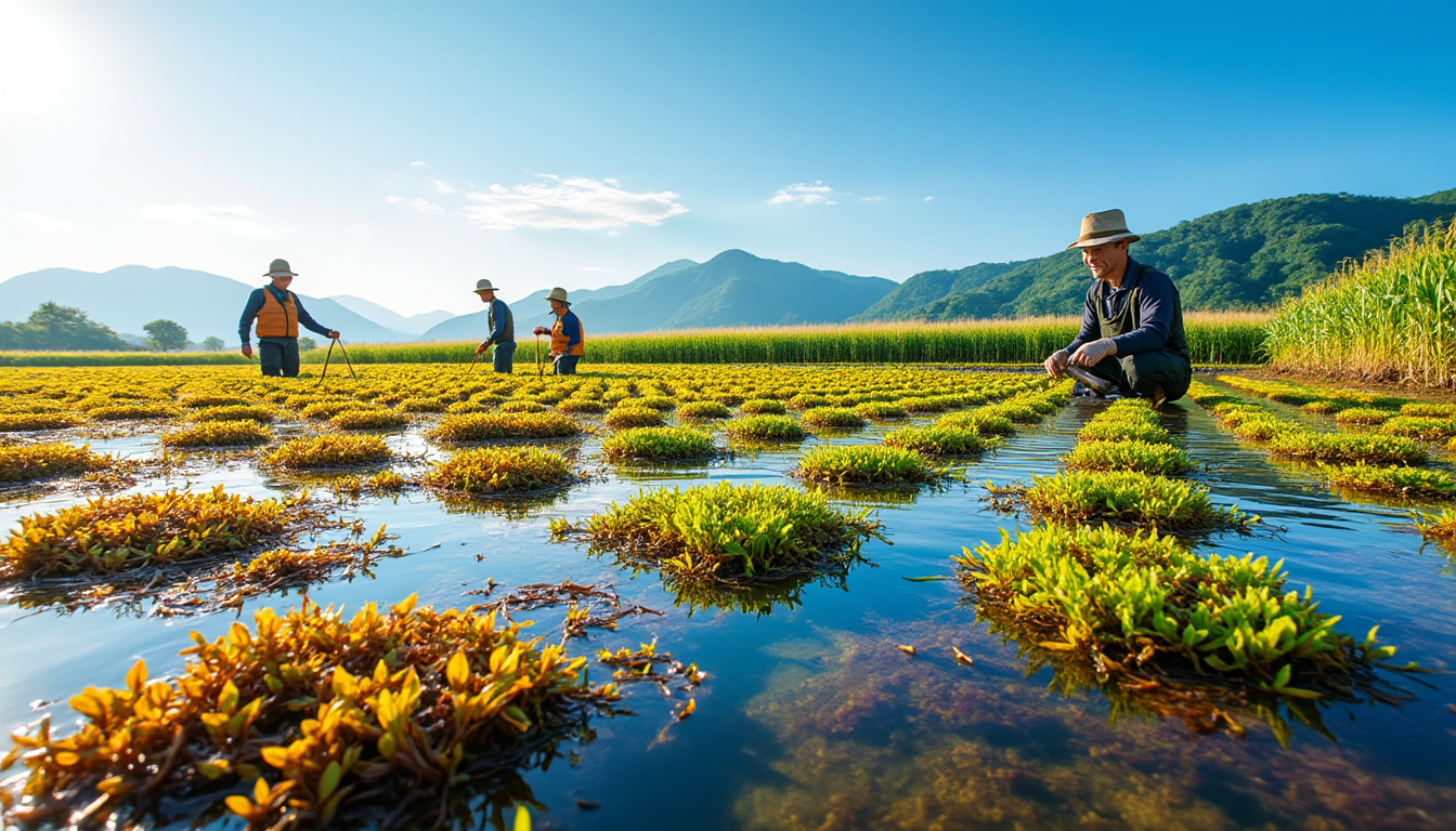 Comment la culture des algues s’inscrit dans l’agriculture moderne