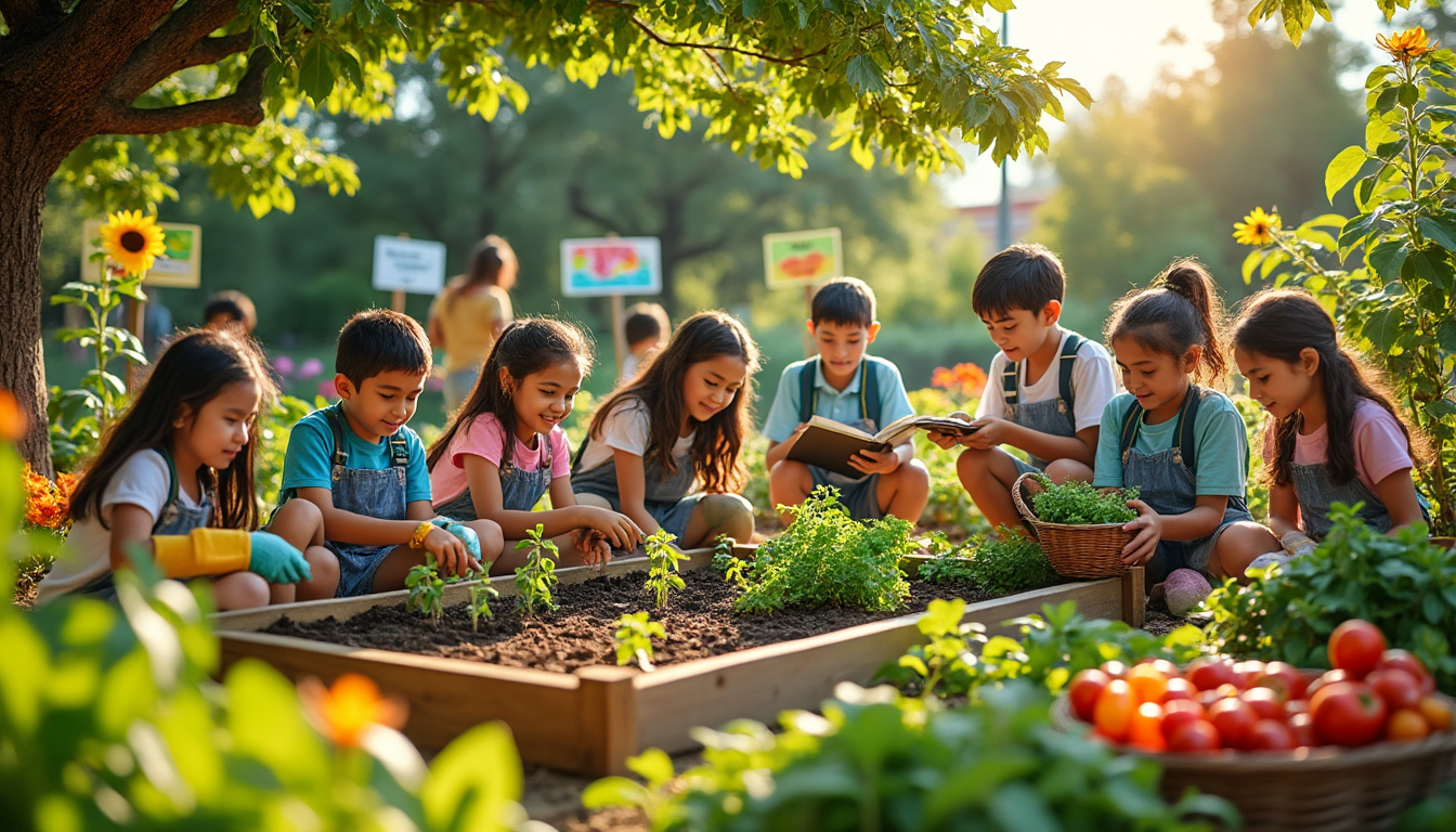 La permaculture en milieu scolaire : éduquer les jeunes