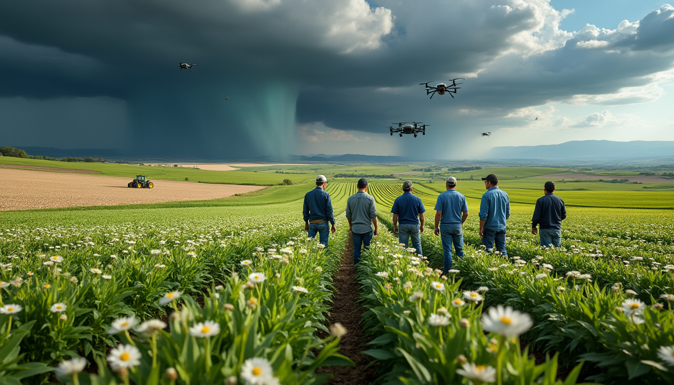 La relation entre agriculture moderne et changement climatique