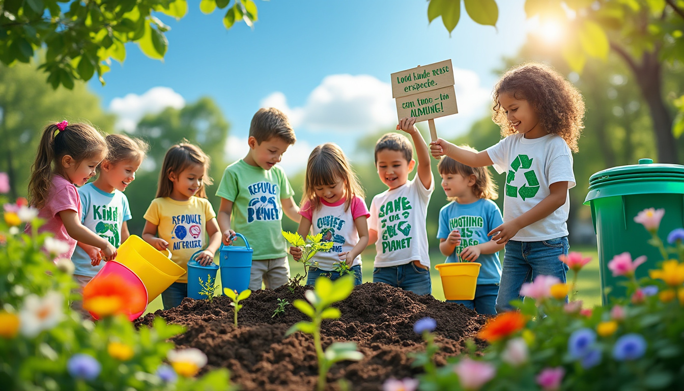 L’activisme écologique vue par les enfants
