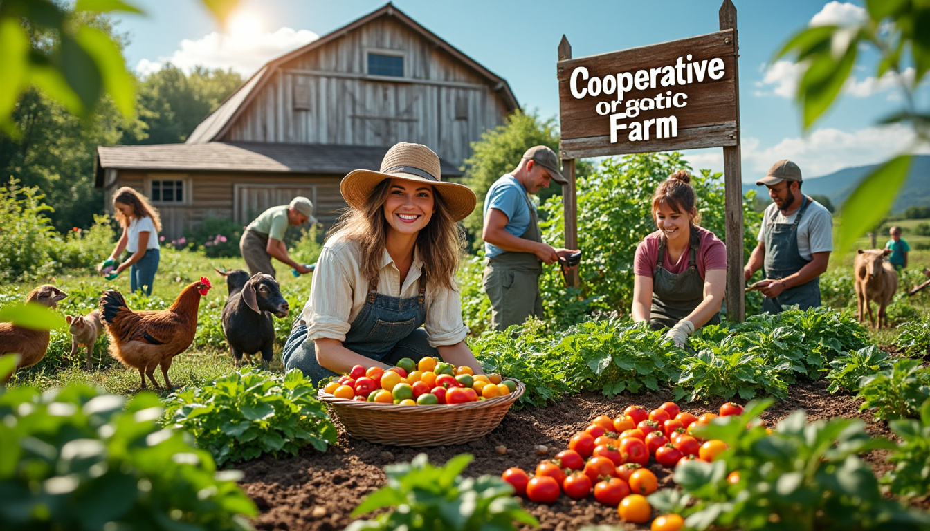 Les coopératives d’agriculture biologique