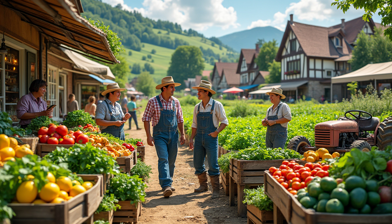 L’interdépendance entre agriculture et économie locale