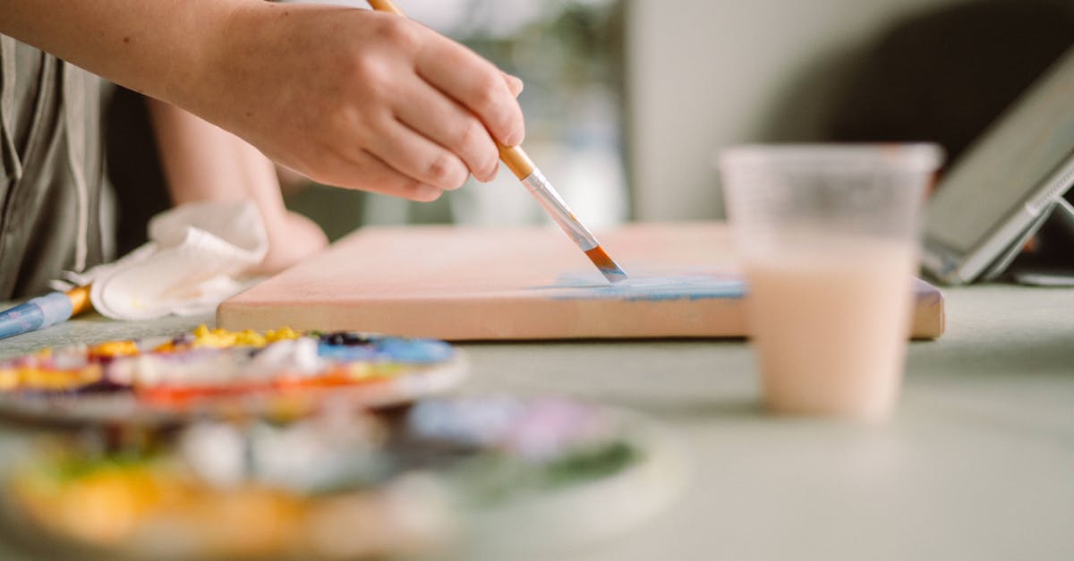 De la photo au tableau : inspiration artistique