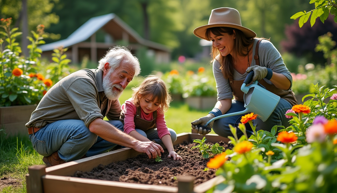 Connecter les générations grâce à la permaculture