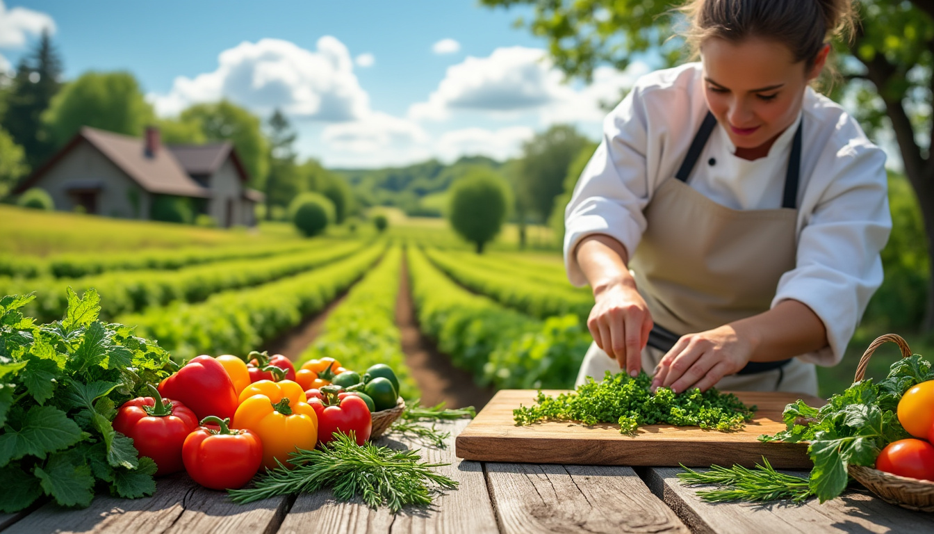L’agriculture biologique et la cuisine