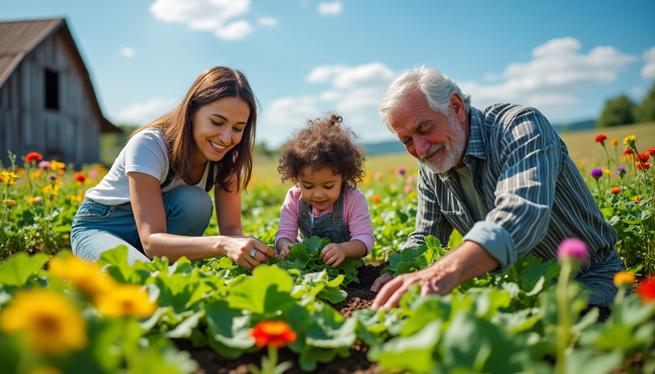 Le retour à la terre : un mouvement vers l’agriculture biologique