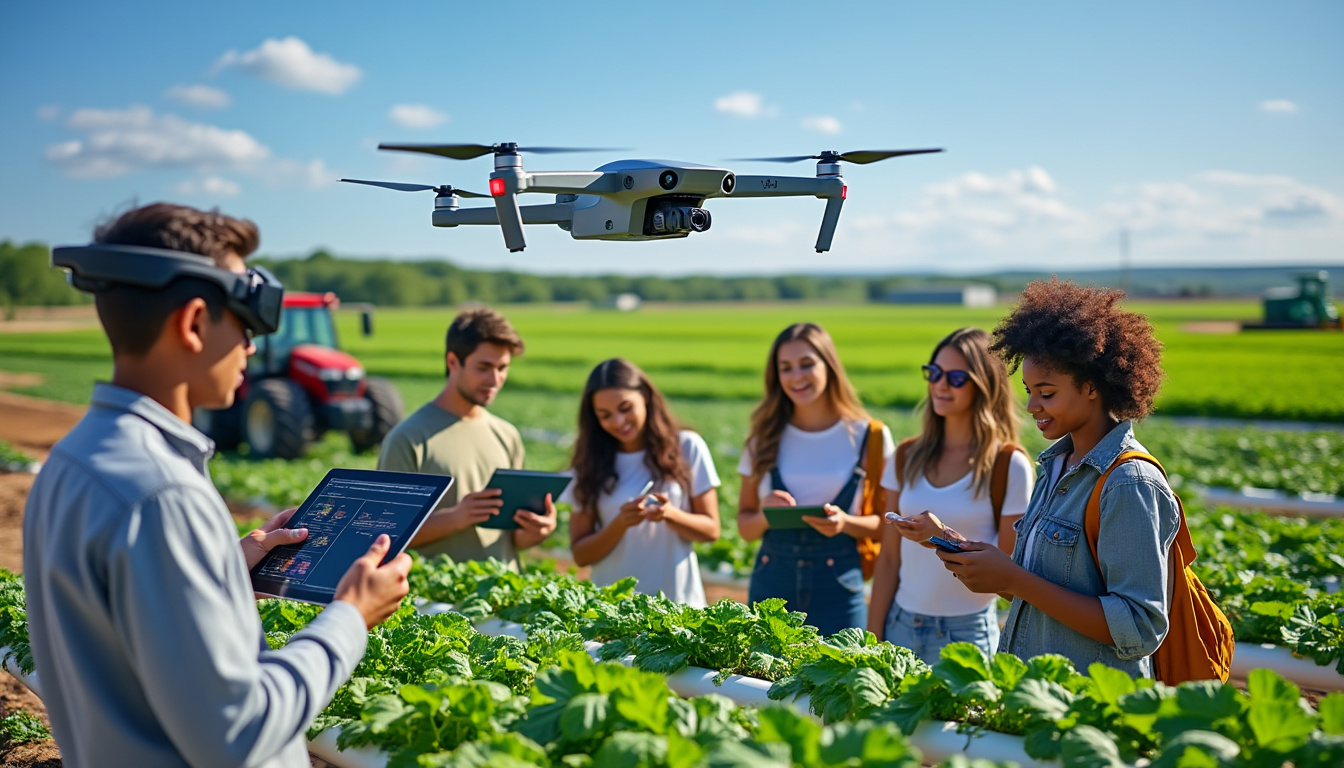 Les programmes éducatifs pour promouvoir l’agriculture moderne