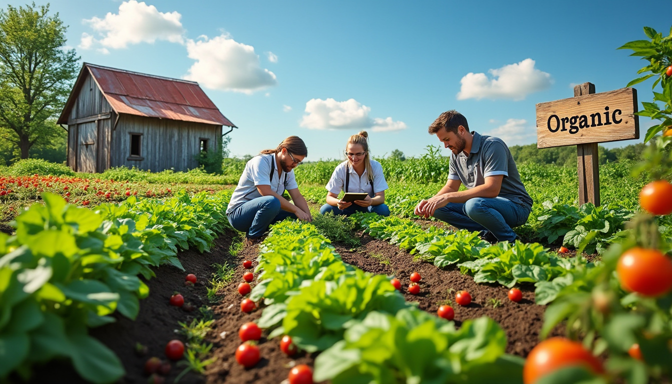 Les résultats d’études sur l’agriculture biologique