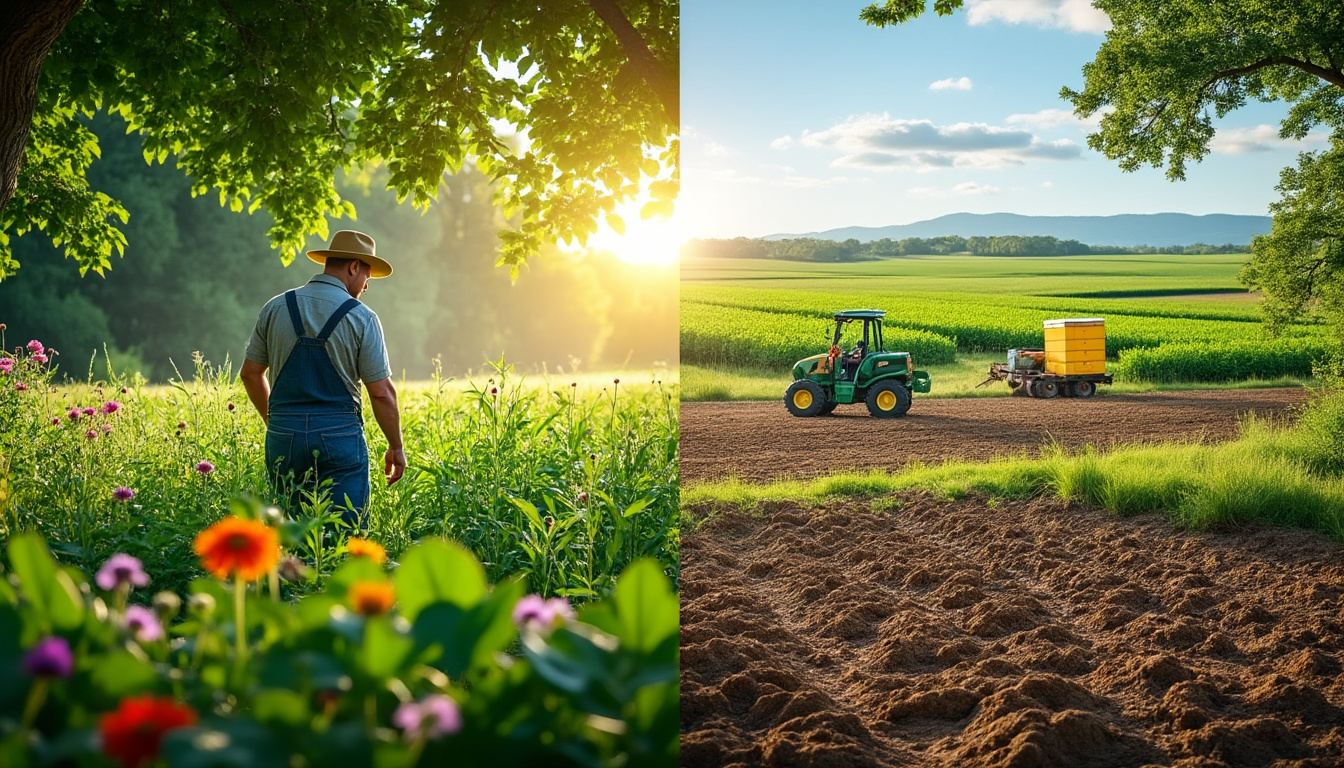 découvrez les différences clave entre l'agriculture biologique et l'agriculture conventionnelle, notamment en termes de pratiques, d'impact environnemental et de bénéfices pour la santé. une analyse complète pour mieux comprendre ces deux approches agricoles.